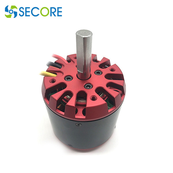 Custom KV Sensored / Sensorless IP67 Robot Outer Rotor Brushless Dc Motor 24V